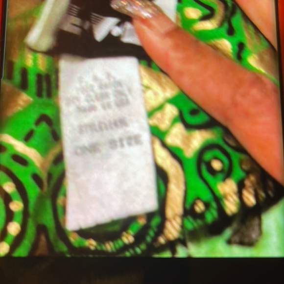 FAD WOMEN 3PC GREEN MULTICOLORED ONE SIZE JACKET SKIRT TANK AFRICAN PRINT SET - Picture 8 of 8